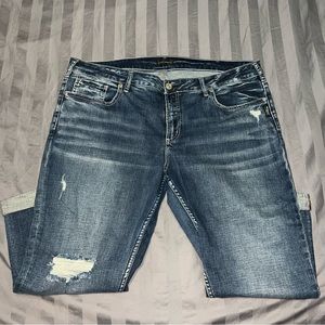 Silver Jeans Elyse Capri